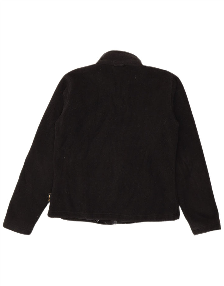 Jack Wolfskin Chaqueta Forro Polar Mujer UK 12/14 Mediano Negro Poliéster