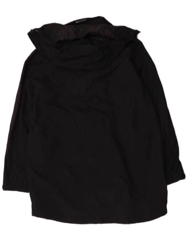 Chaqueta impermeable con capucha para hombre Mountain Warehouse UK 42 XL Nylon negro