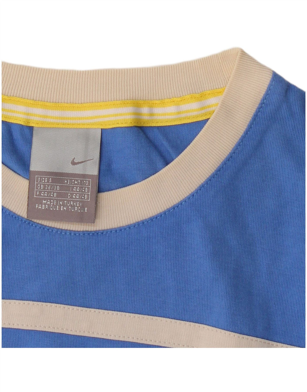 Nike - Camiseta sin mangas para hombre, talla 36/38, color azul pequeño
