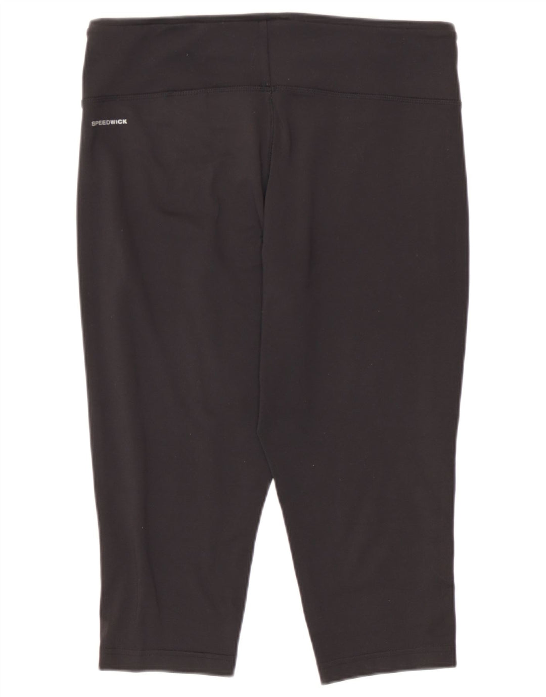 Reebok Leggings Capri para Mujer UK 16/18 Grande Negro Poliéster