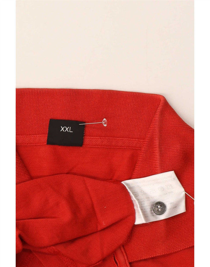 Polo Hugo Boss Hombre 2XL Algodón Rojo