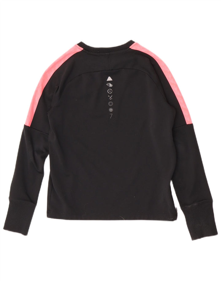 Nike Boys Dri Fit Graphic Sudadera Jumper 10-11 años Mediano Negro