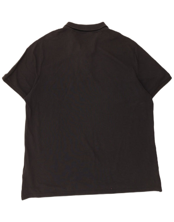 Nike Polo Hombre 2XL Algodón Negro