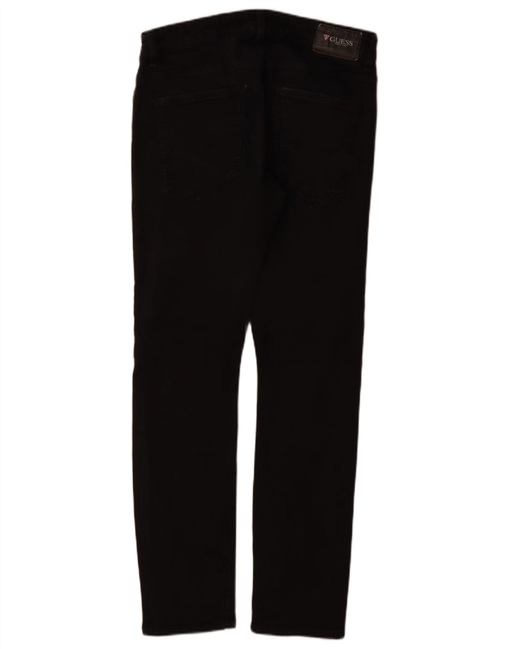 Guess Vaqueros Slim Hombre W31 L31 Algodón Negro