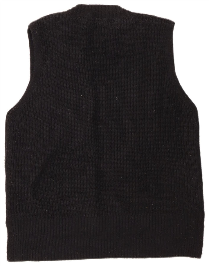 Marks & Spencer - Camiseta sin mangas para hombre, talla grande, poliéster negro