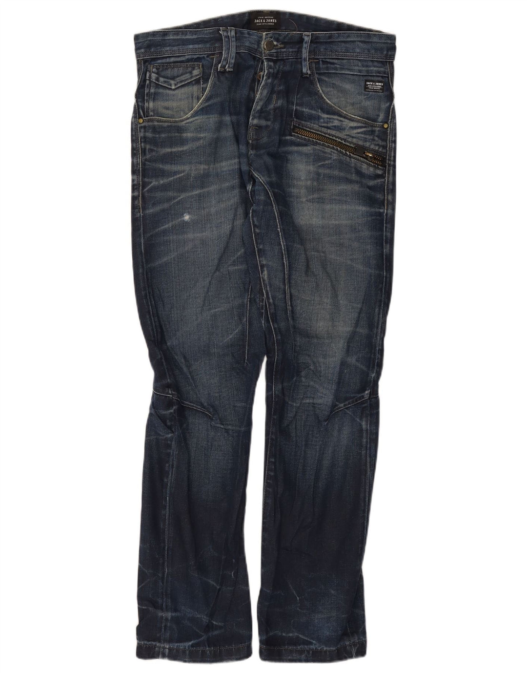 Jack & Jones Vaqueros Rectos Hombre W32 L32 Algodón Azul