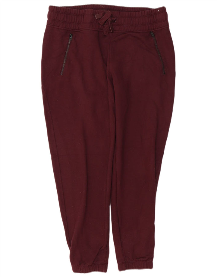 ATHLETA Pantalones de chándal para mujer Joggers UK 44 Medio Borgoña Poliéster