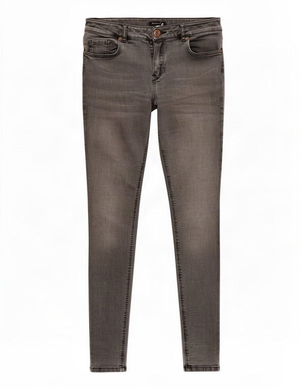 Massimo Dutti Vaqueros Pitillo Mujer EU 38 Small W28 L29 Gris