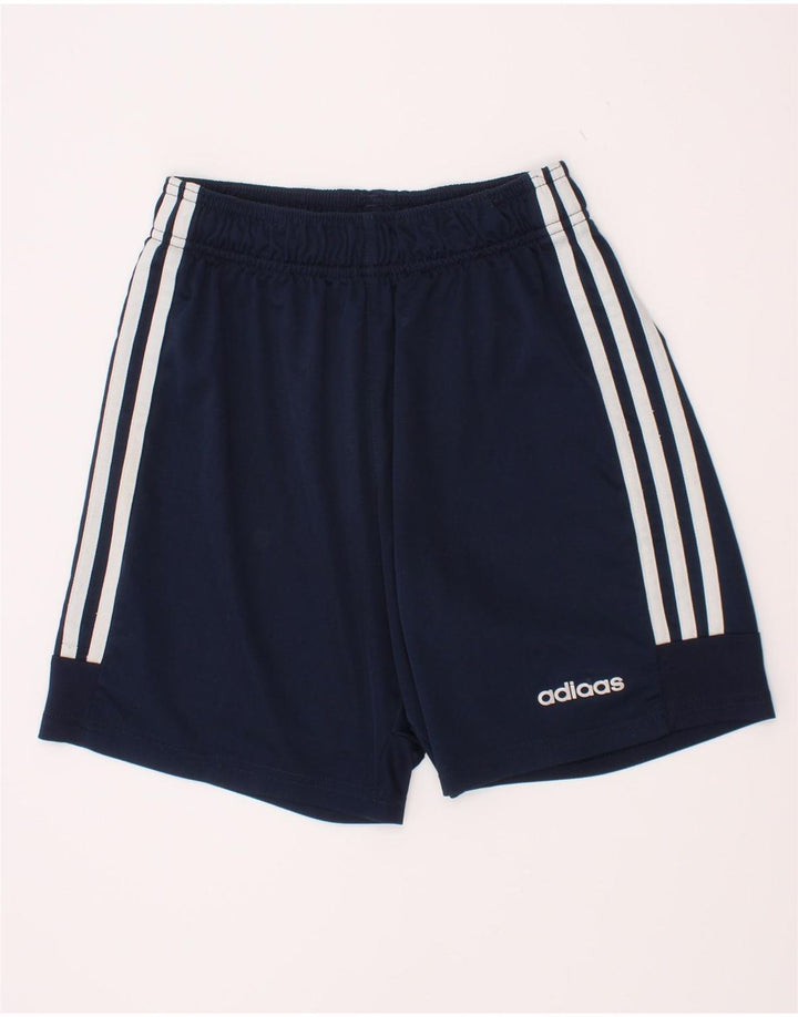 Adidas Pantalón Corto Deportivo Niño 11-12 Años Azul Marino Poliéster