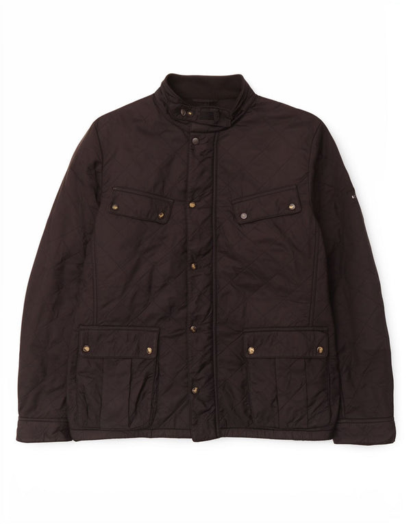 Barbour Chaqueta acolchada para hombre UK 42 XL Poliamida negra