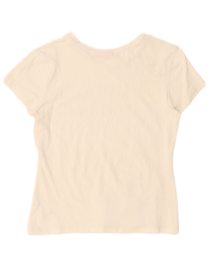 Puma - Camiseta gráfica para mujer, talla 40, color blanco
