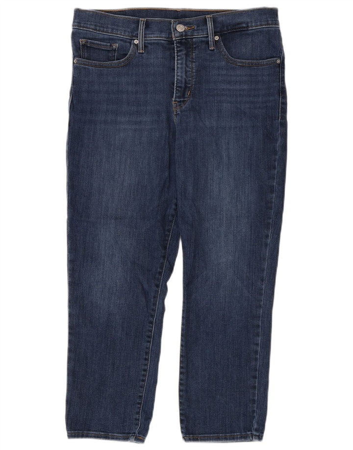Levi's Capri Jeans Mujer W30 L23 Algodón Azul