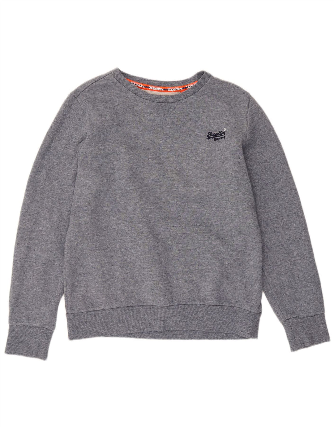 SUPERDRY Sudadera Jumper para Mujer ES 40 XL Algodón Gris