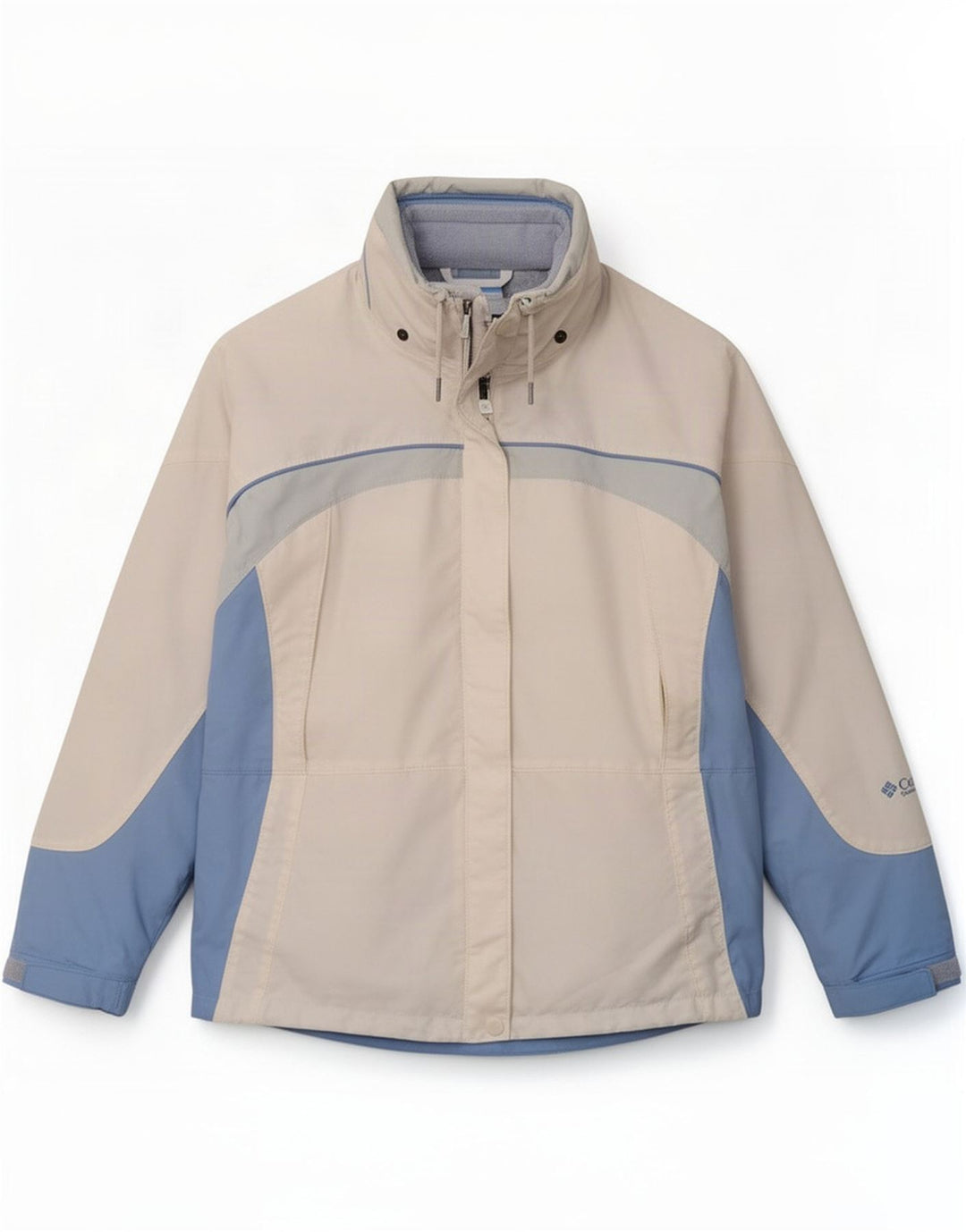 Columbia Chaqueta cortavientos Interchange para mujer Reino Unido 46 Grande Blanco
