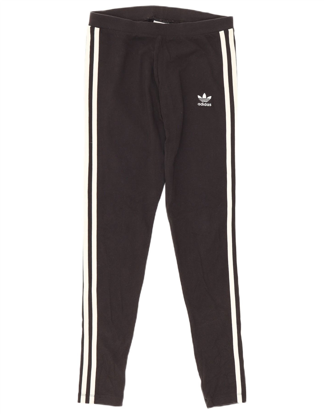 Adidas Leggings para mujer Reino Unido 10 Pequeño Algodón Negro
