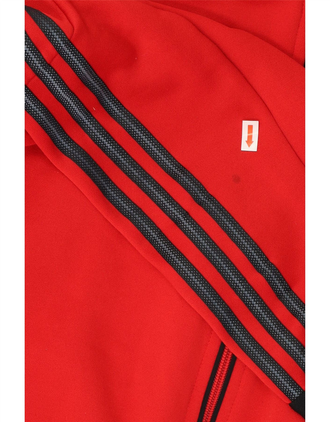 Adidas Mens Climalite Chándal Top Chaqueta 2XL Rojo Poliéster