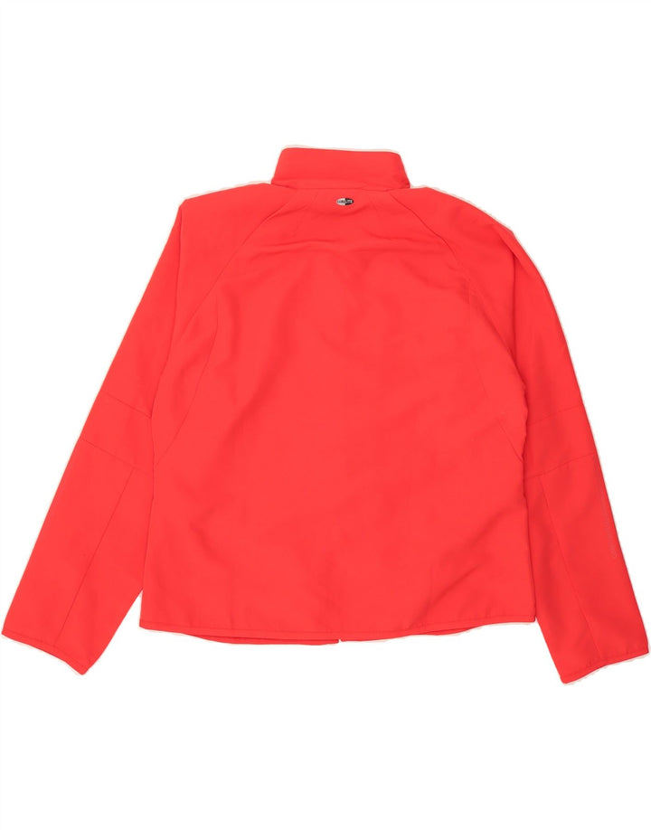 ADIDAS Womens Climalite Tracksuit Top Jacket UK 18 XL Red Polyester Vintage Adidas and Second-Hand Adidas from Messina Hembry 