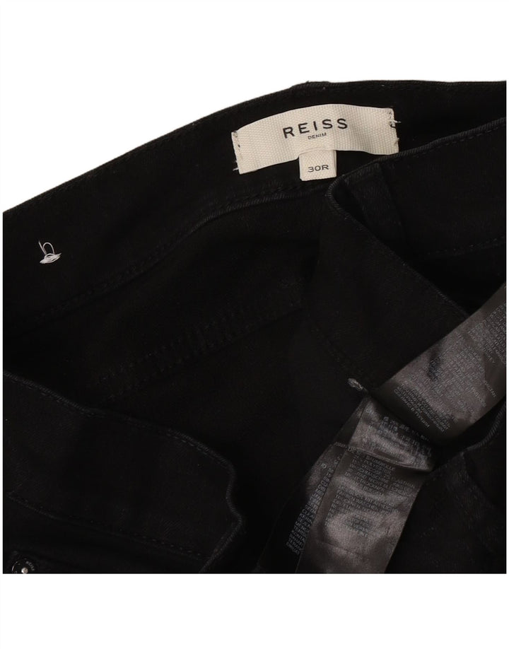 Vaqueros ajustados para mujer Reiss W30 L32 Algodón negro