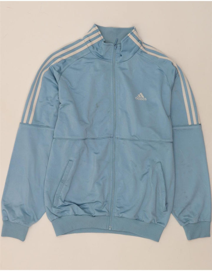 ADIDAS Chaqueta de chándal holgada para hombre UK 40/42 Poliéster azul medio