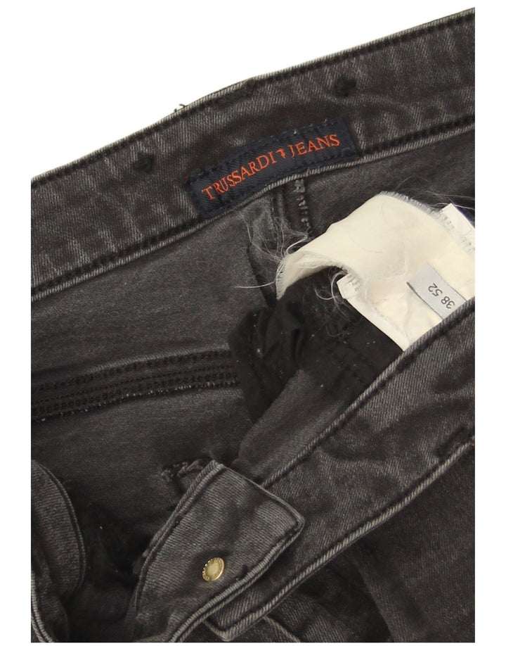 Trussardi Vaqueros Slim Hombre IT 52 XL W38 L32 Gris