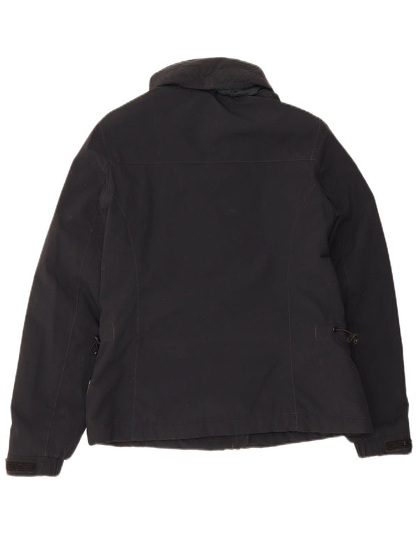 Napapijri Chaqueta cortavientos de gran tamaño Geographic para mujer UK 10 Small Black