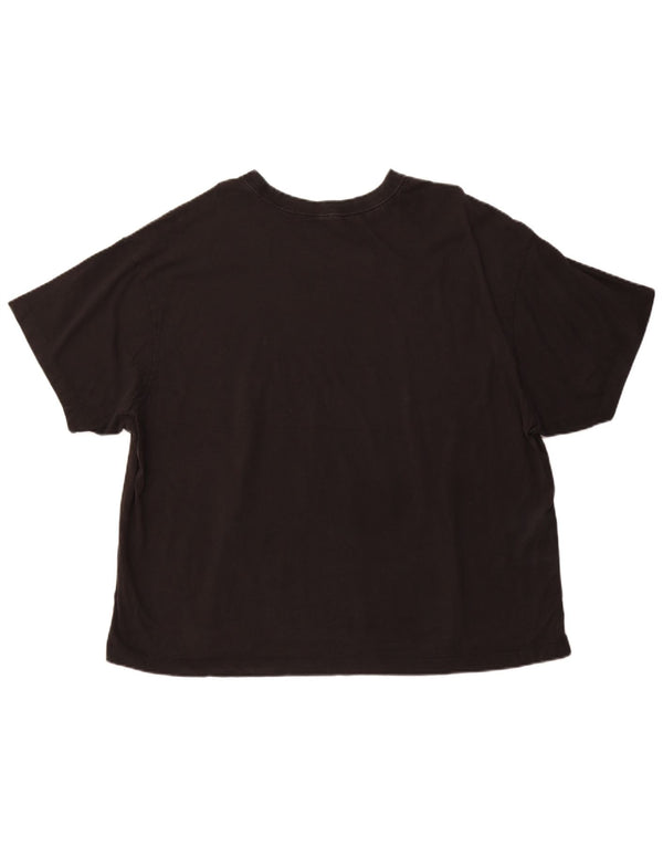 Camiseta NIKE para mujer UK 20 2XL Algodón negro