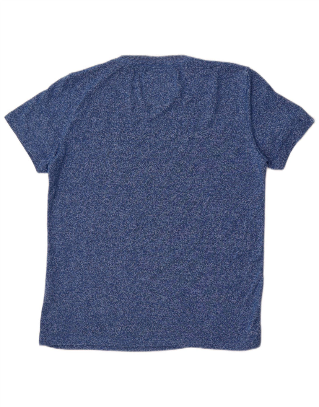 Superdry Camiseta estampada con estampado de algodón moteado en azul medio para hombre