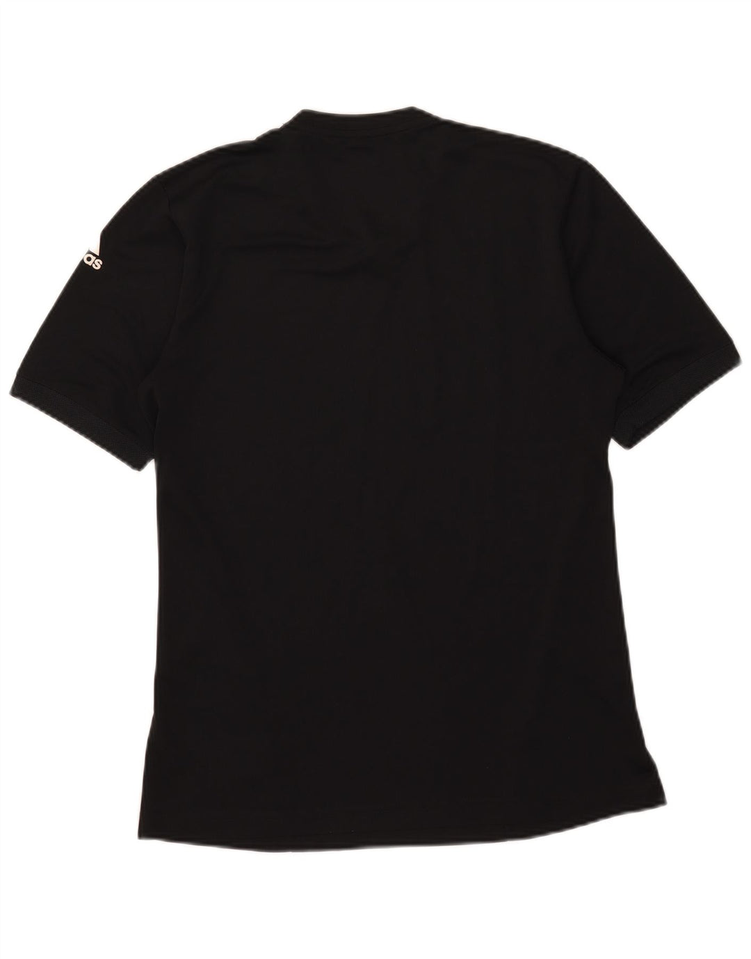 Adidas Mens Climalite Camiseta Top Pequeño Negro Poliéster