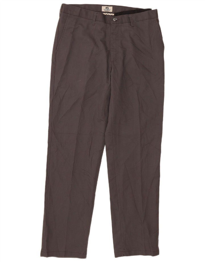 Pantalones chinos de corte relajado para hombre Lee W34 L34 Poliéster gris