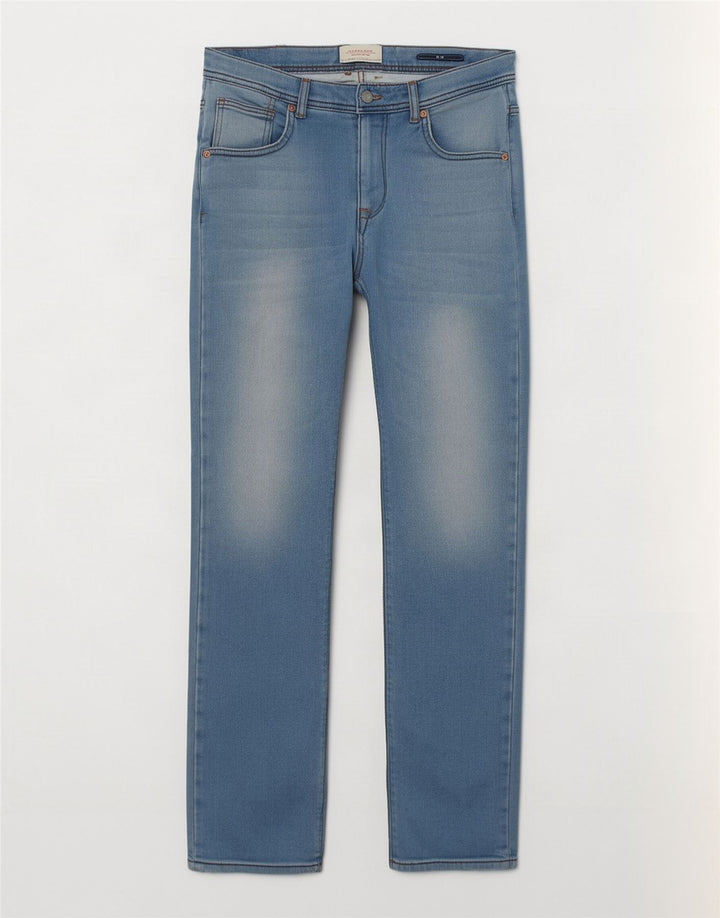 Zara Vaqueros Slim para Hombre EU 40 Medium W31 L31 Azul