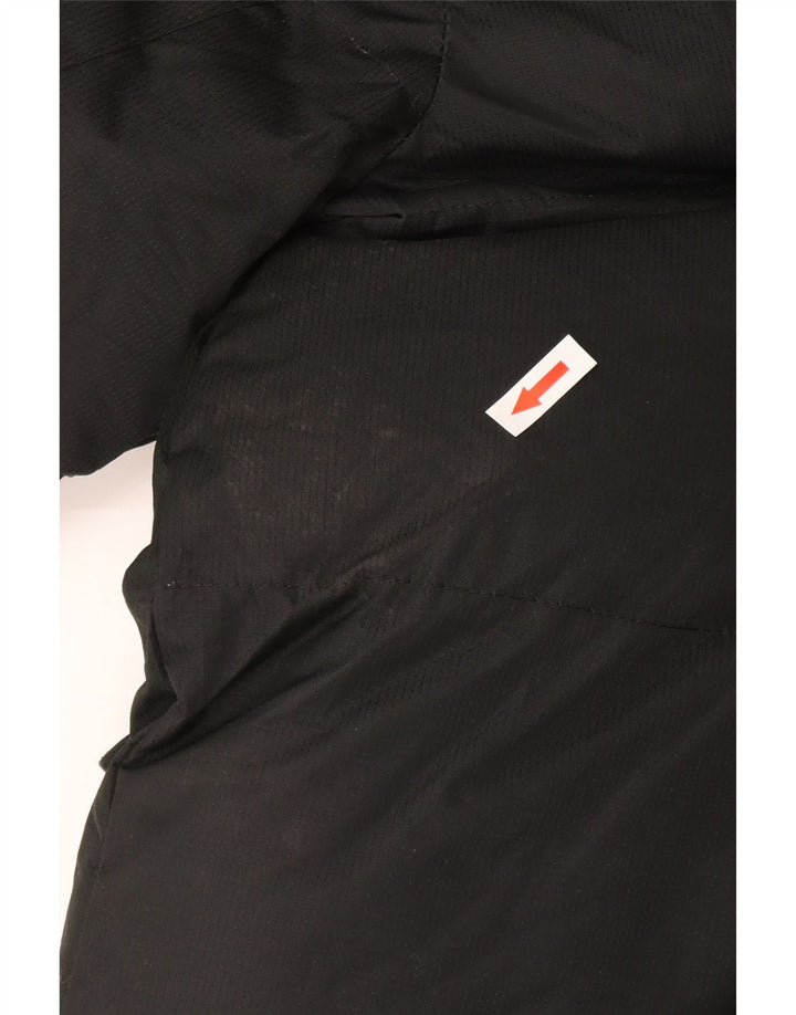 Chaqueta acolchada con capucha para hombre Mountain Warehouse ES 38 Mediana Poliéster negro