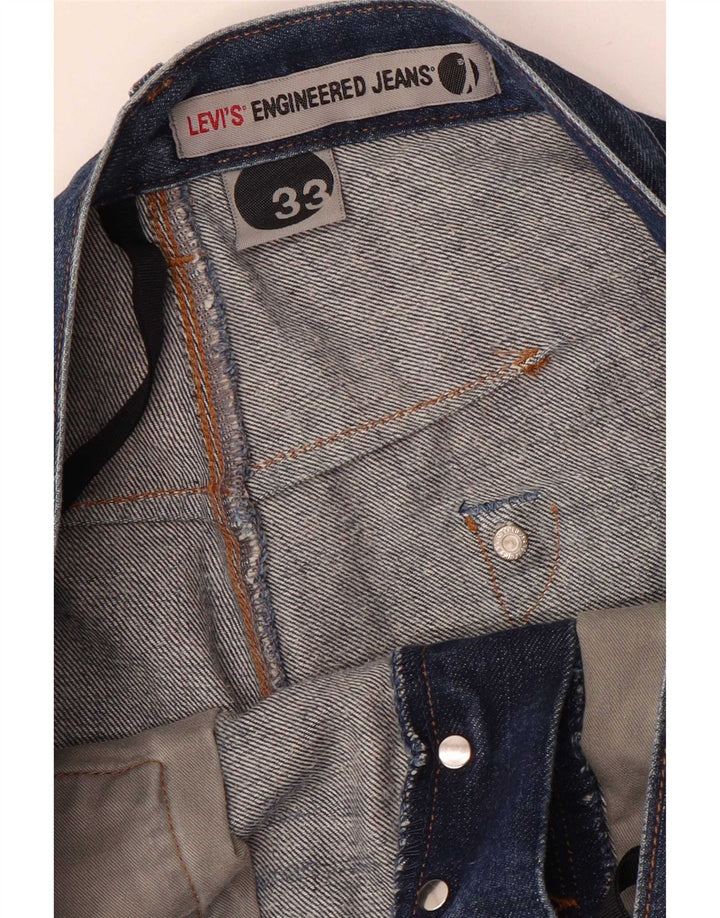 Vaqueros rectos de ingeniería para hombre Levi's W33 L33 azul