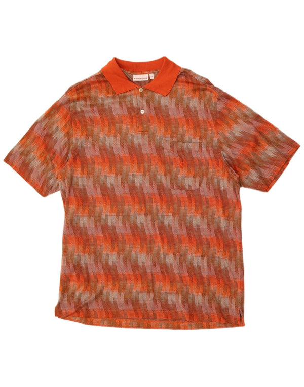 Rodrigo Polo Hombre IT 54 XL Algodón Rayas Multicolor