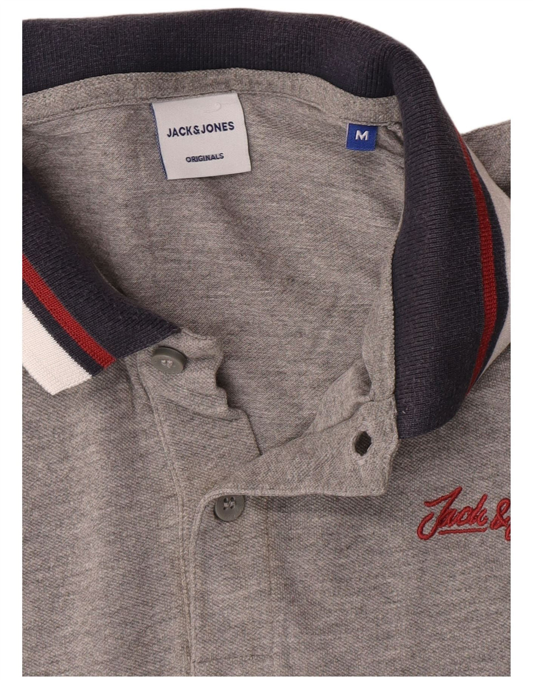 Polo Jack & Jones Hombre Gris Medio