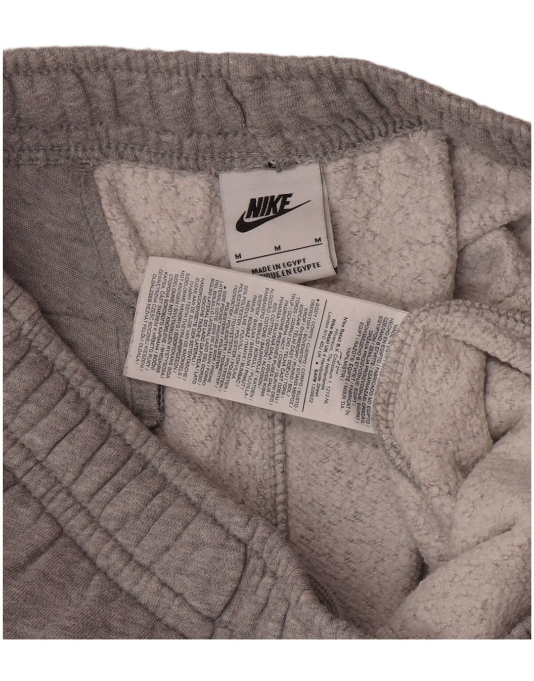 Pantalón De Chándal Nike Hombre Joggers Gris Medio Algodón