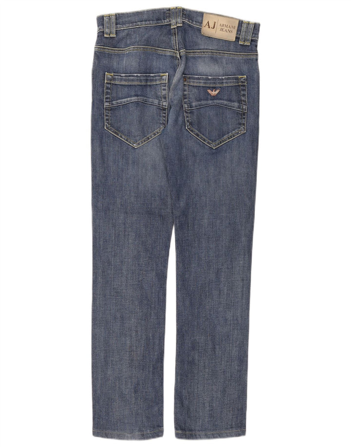 Jeans Armani Mujer Slim W26 L29 Algodón Azul