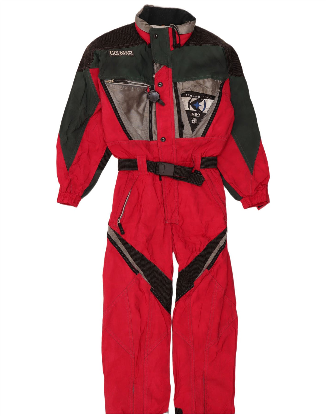 Mono De Esquí Gráfico Colmar Hombre IT 48 Medium Rojo Colorblock