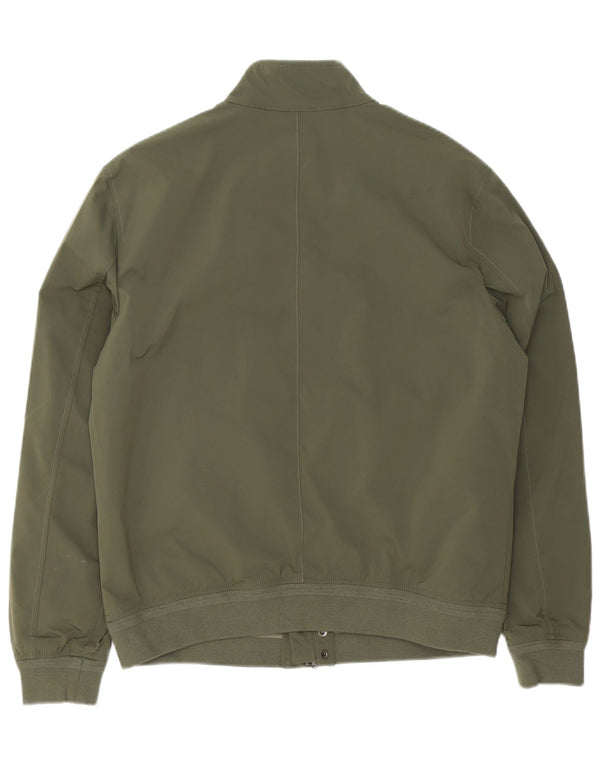 Marks & Spencer Chaqueta Bomber para Hombre UK 38 Poliéster Caqui Mediano