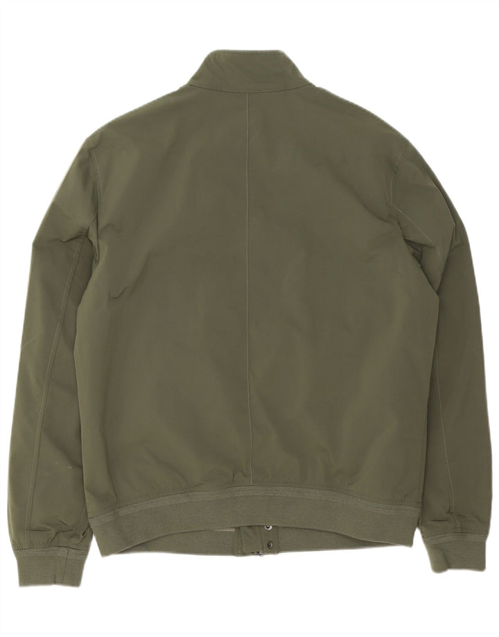 Marks & Spencer Chaqueta Bomber para Hombre UK 38 Poliéster Caqui Mediano
