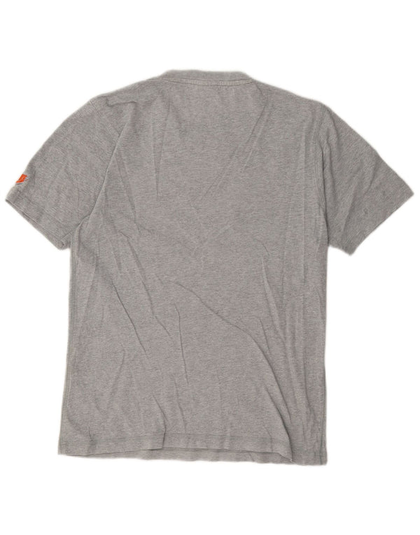 Nike Womens Oregon Graphic T-Shirt Top UK 10 Small Grey Cotton