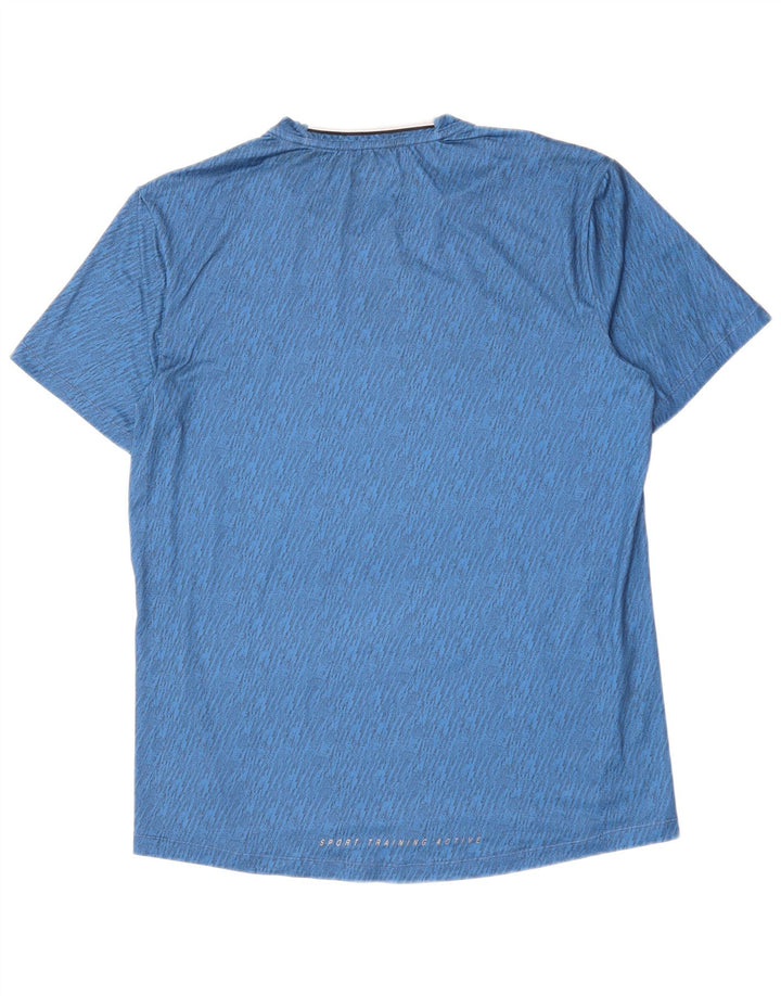 Camiseta Lotto Hombre Top XL Pata de Gallo Azul