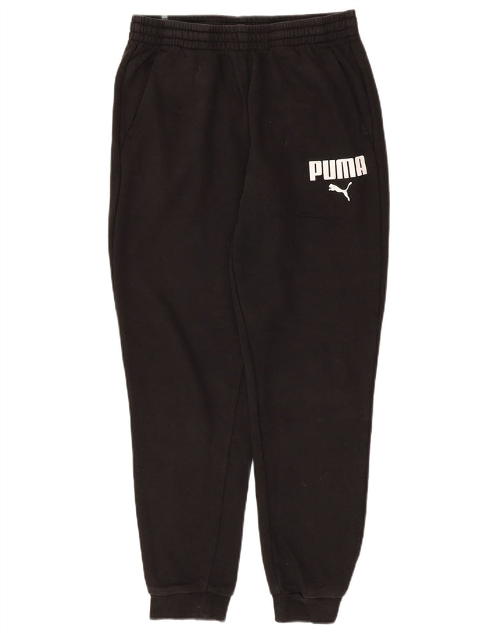PUMA Pantalones de chándal con estampado gráfico Joggers Medium Black para hombre