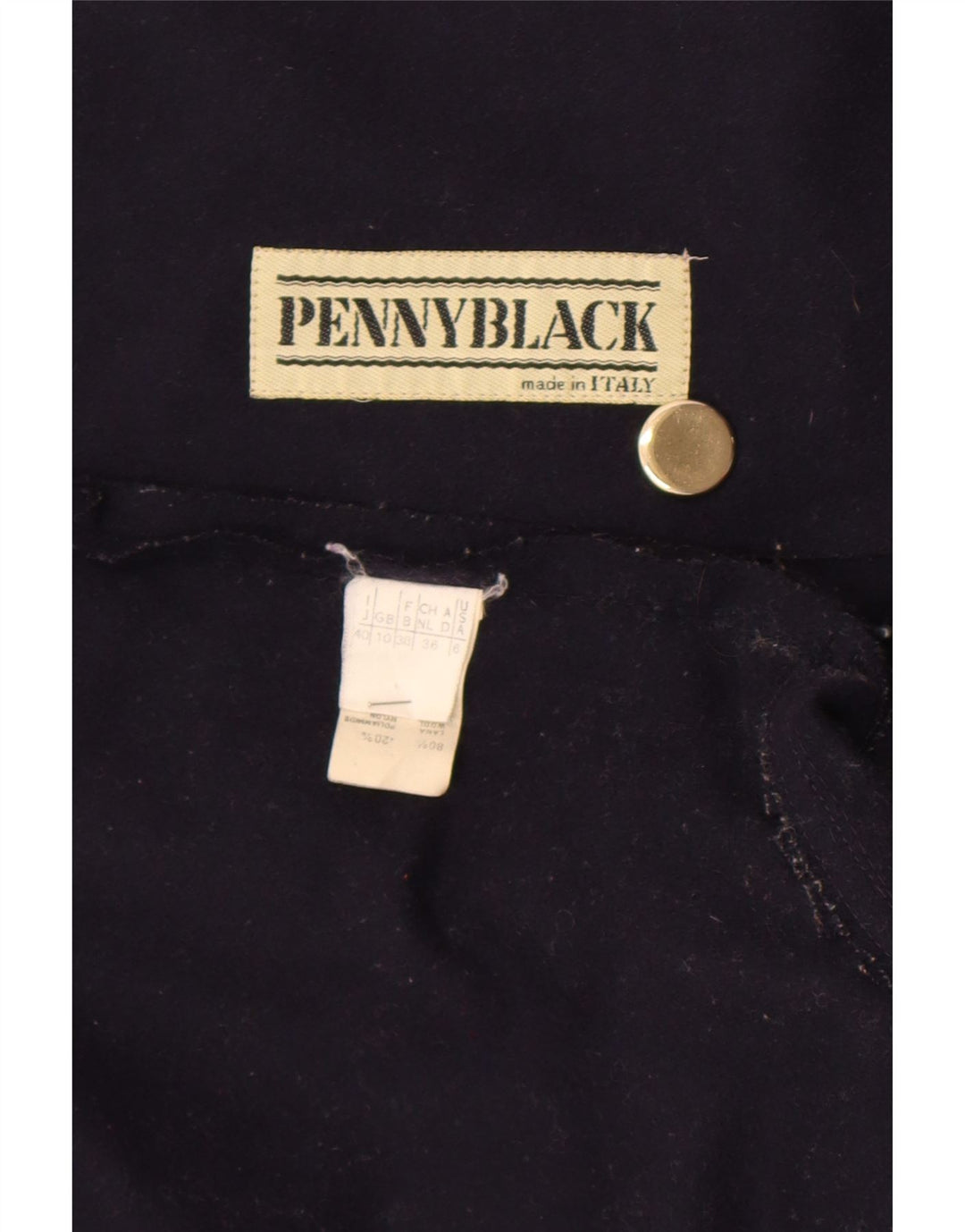 Penny Black Chaqueta tipo blazer extragrande para mujer UK 10 Small Azul marino