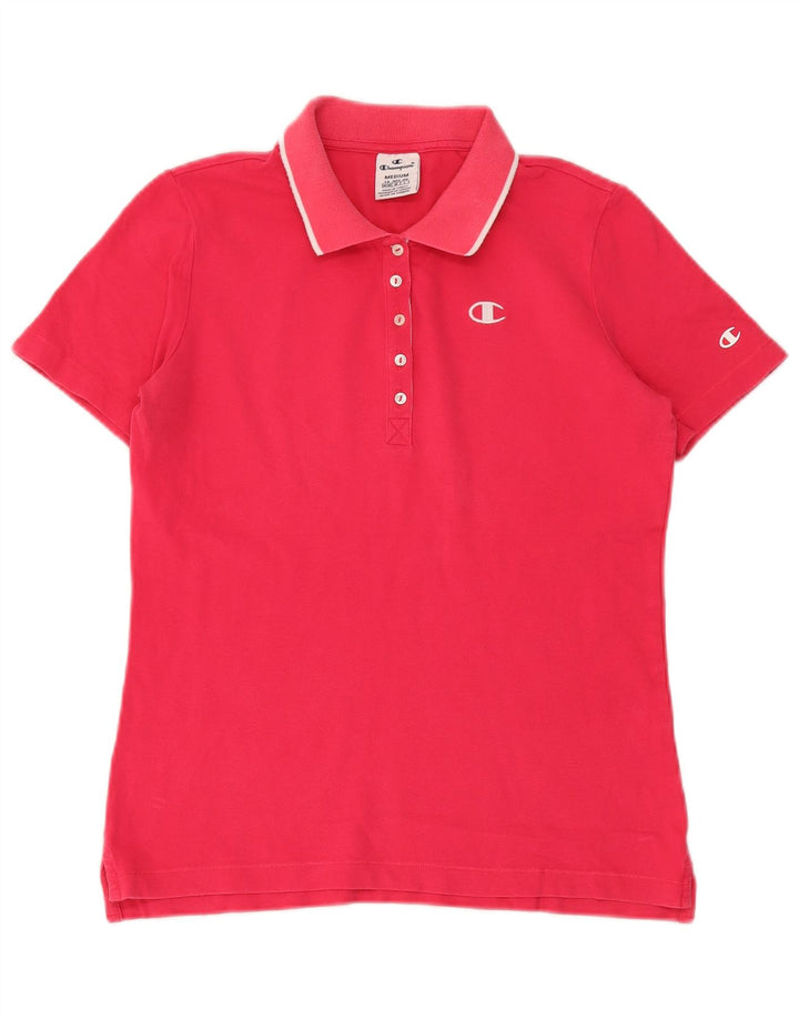 Champion Polo Mujer UK 12 Mediano Rosa