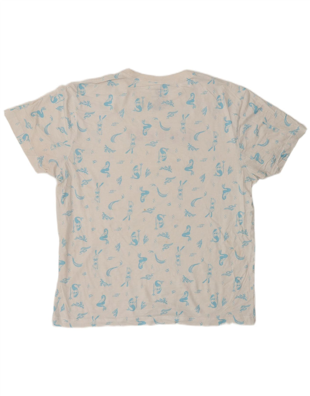 HURLEY Camiseta gráfica para hombre Top Medium White Cotton