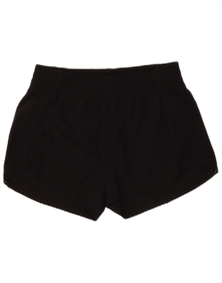 ATHLETA Pantalones cortos deportivos para mujer UK 6 XS Negro Poliéster