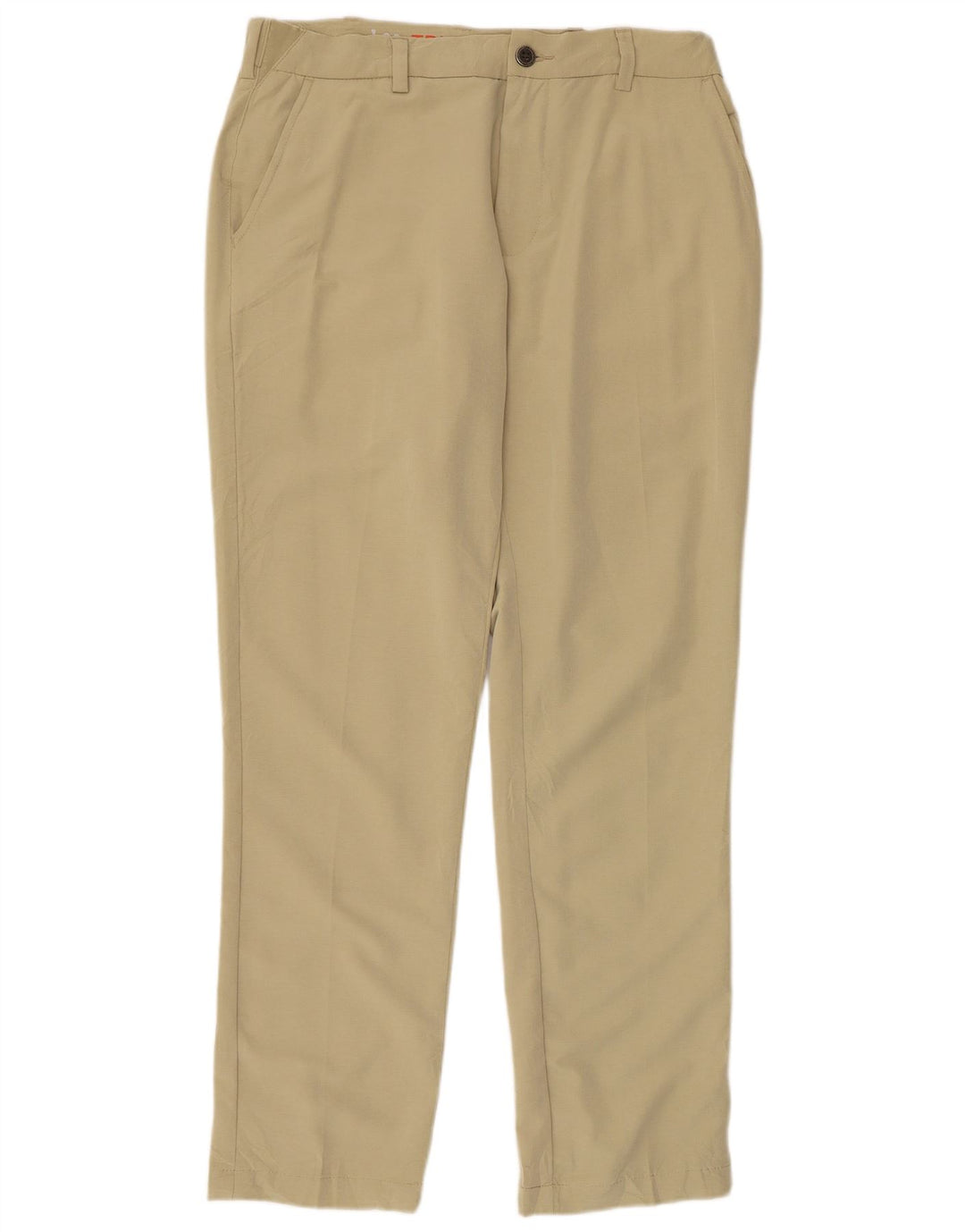 Pantalones chinos rectos cónicos para hombre Lee W34 L32 Poliéster beige