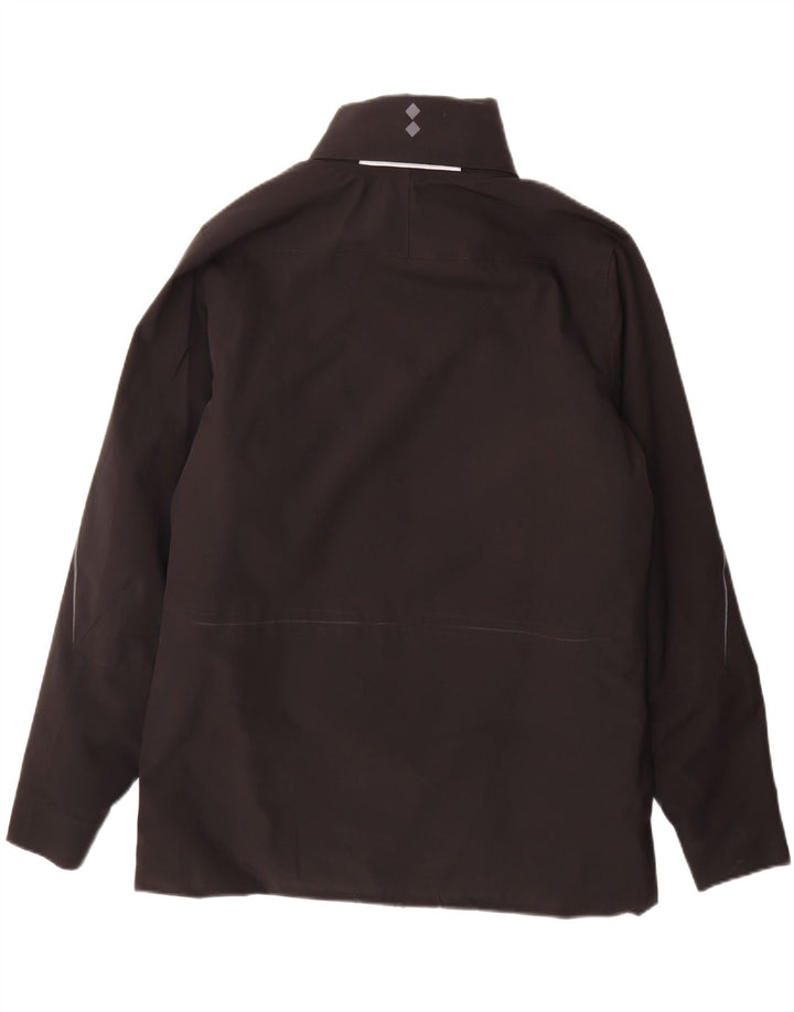Slam Chaqueta impermeable para hombre UK 40 Large Poliéster negro