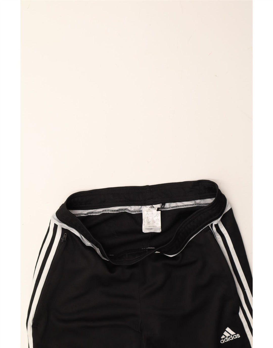 ADIDAS Womens Tracksuit Trousers UK 12-14 Medium  Black Polyester Vintage Adidas and Second-Hand Adidas from Messina Hembry 