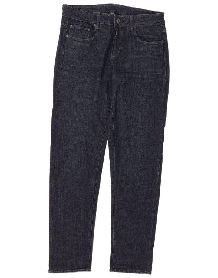 Vaqueros ajustados para mujer G-Star W28 L31 Algodón azul marino